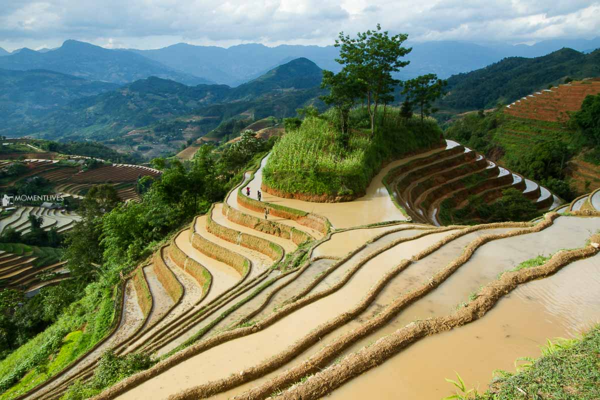 Mountain scenery in Ha Giang