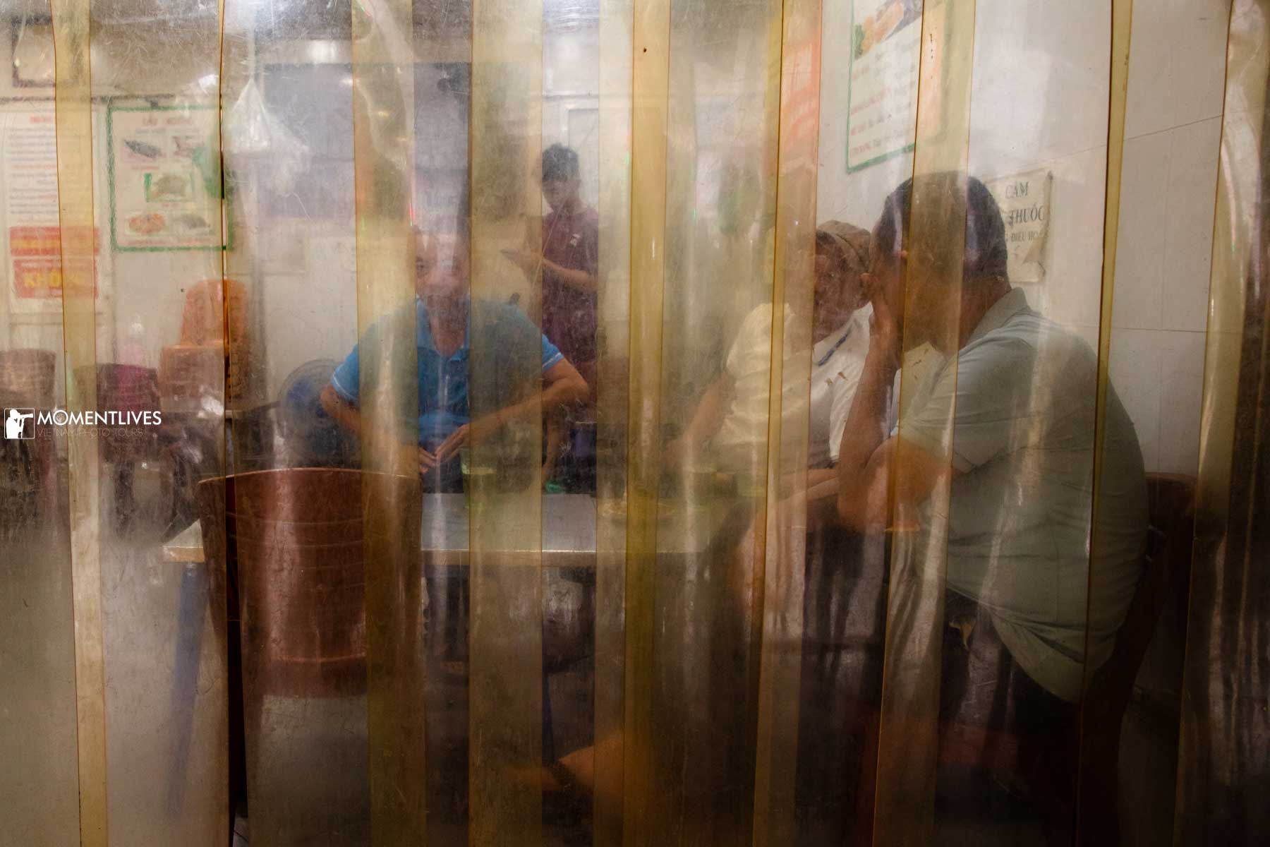 Men sitting in a local craft beer shop